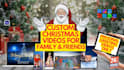 create personalized christmas greeting videos for family and friends