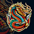 design super asian dragon logo with satisfaction guaranteed you