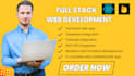 be your full stack developer in react js firebase web app