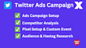 setup twitter ads and install x pixel and event setup