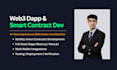 do smart contracts development integration web3 dapp on ethereum blockchain