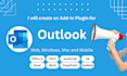 develop office outlook addin plugin