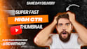 create best youtube thumbnails design and creative thumbnail design