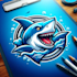 create amazing shark mascot logo for your company
