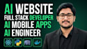 be ai engineer for ai website development and ai app developer for ai mobile app