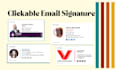 create clickable html email signature, clickable gmail signature html