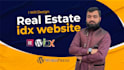 design real estate idx website