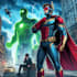 make dc marvel style superhero character for you