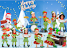 do funny group or family christmas cards