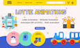 create lottie animations or svgs for app and website animations