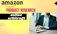 do amazon online arbitrage product hunting