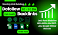 build 90 da podcast backlinks, nandla, softrank, monthly off page link building