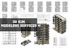 create precise revit models from PDF or cad drawings