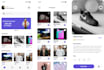 design an ecommerce store, marketplace and shopping app UI UX