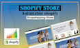 create shopify dropshipping store, build shopify website, shopify store design