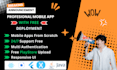create full stack mobile app development for your vision