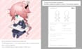 create a live2d model of your very cute chibi character