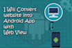 convert your website into android app