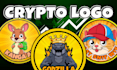 crypto, meme token logo design