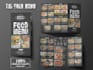 do attractive editable restaurant menu design food menu