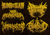 draw metal band logo design