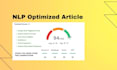 increase nlp score with neuron writer to optimize article