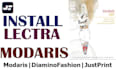 install lectra modaris and diamino fashion software in your pc