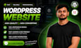 build a professional, responsive wordpress website