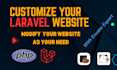 customize your codecanyon laravel script to your needs
