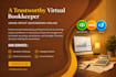 be a trustworthy virtual bookkeeper using intuit quickbooks online