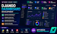 create amazing dashboard using django backend