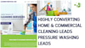 generate commercial cleaning carpet window gutter leads office cleaning leads