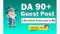 write and publish guest post high da90 websites with dofollow backlink