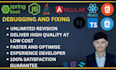 fix bug or develop website in java, spring boot, angular and typescript