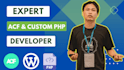 be your expert wp developer with acf, flexible content, gutenberg blocks and cpt