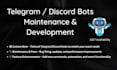 build telegram discord bots forwarding bots automations bots