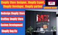 be your shopify store designer,  expert, developer, partner