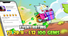 cartoon style game banner design