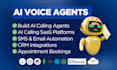 build ai agent, ai cold calling voice agent, ai saas website, ai receptionist