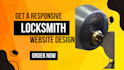 design a premium locksmith website or locksmith landing page for your business