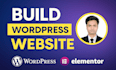 build, fix, redesign or automate your wordpress elementor website