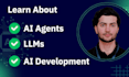 teach you ai agents, llms, mcp and ai development