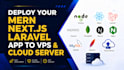 configure your vps server, deploy php, laravel, node, react, vue projects