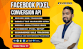 setup facebook pixel, capi, google analytics