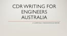 write cdr episodes engineers australia
