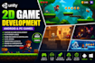 develop a professional 2d platformer game in unity