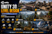 design professional 3d game levels in unity