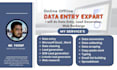 do data entry, data collection , web research, web scraping