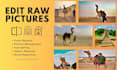 edit your raw pictures