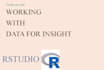 use r studio to statistically analyze your data